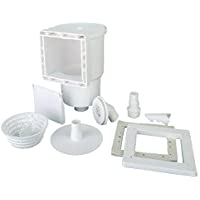 Los mejores  - Gre AR100 - Skimmer para Piscina Estándar + Válvula de Impulsión- Color Blanco